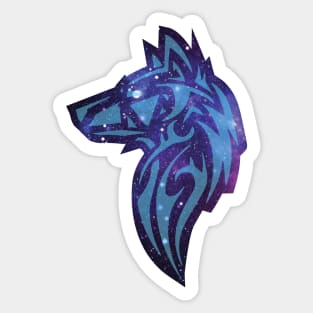 Dark wolf Sticker